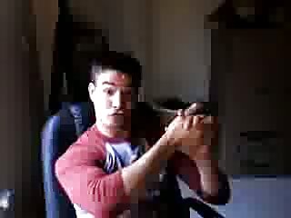 Handsome Webcam Jacker Teasing