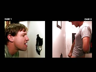 Dumb  guy with big cock tricked into sucking